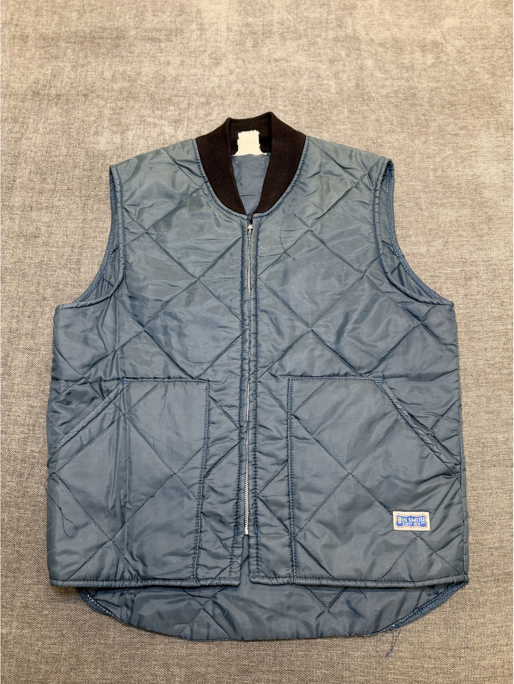 Vintage Big Smith Quilted Sleeveless Vest